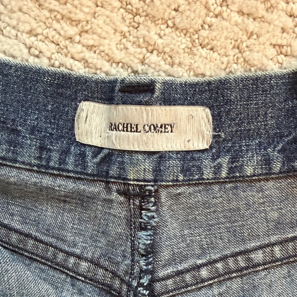 Rachel Comey Dark Denim Wide-Leg Jeans - Picture 2 of 10